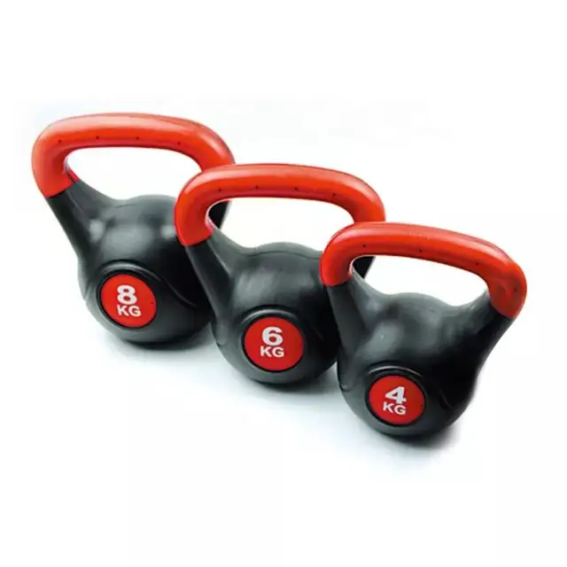 Cement kettlebell